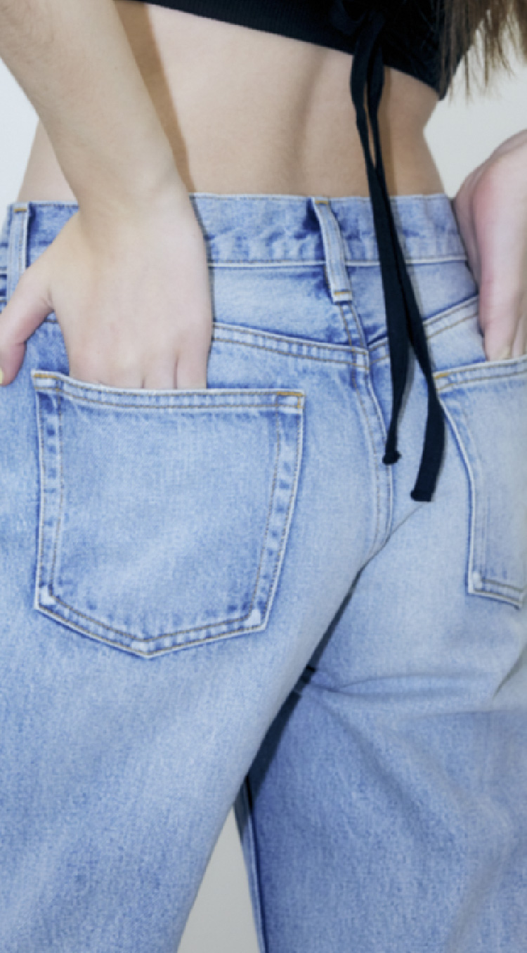 90S LOWRISE LOOSE STRAIGHT | MOUSSY JEANS